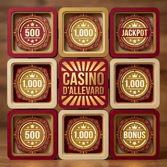 page principale du Casino d'Allevard